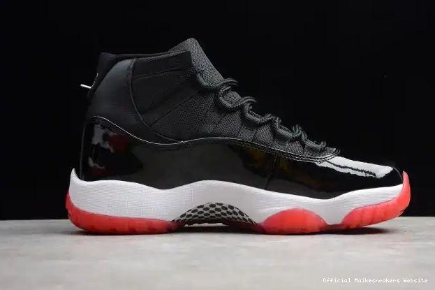 Official Maikesneakers Bred(2019) Air 11 378037-061 Jordan 0326